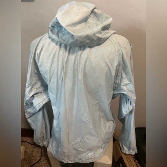 Women's Marmot Large Light Gray Hooded Jacket - Picture 3 of 5